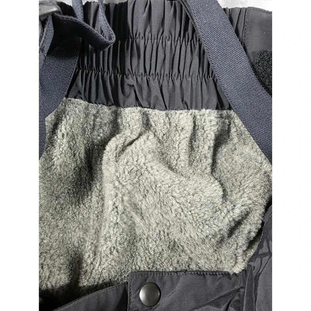NWT Vtg Patagonia Infurno Deep Pile Fleece Lined Snow Pants‎ Mens 36 Black
